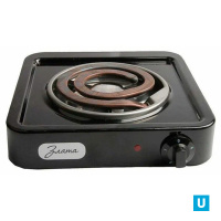 Плита эл.наст.ЗЛАТА 114Т 1-х конф. ТЭН черный