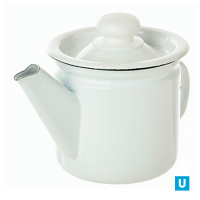  Чайник заварной 1 л палевый с пластм. кнопкой